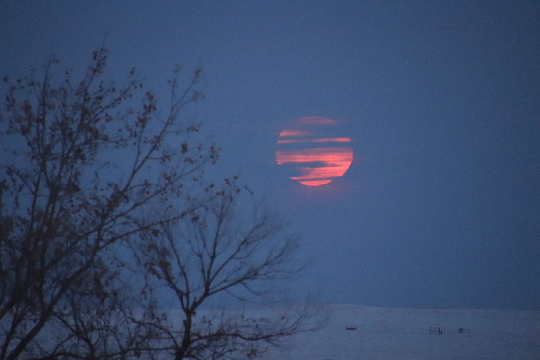 Super Moon Rising